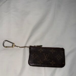 Louis Vuitton card holder keychain